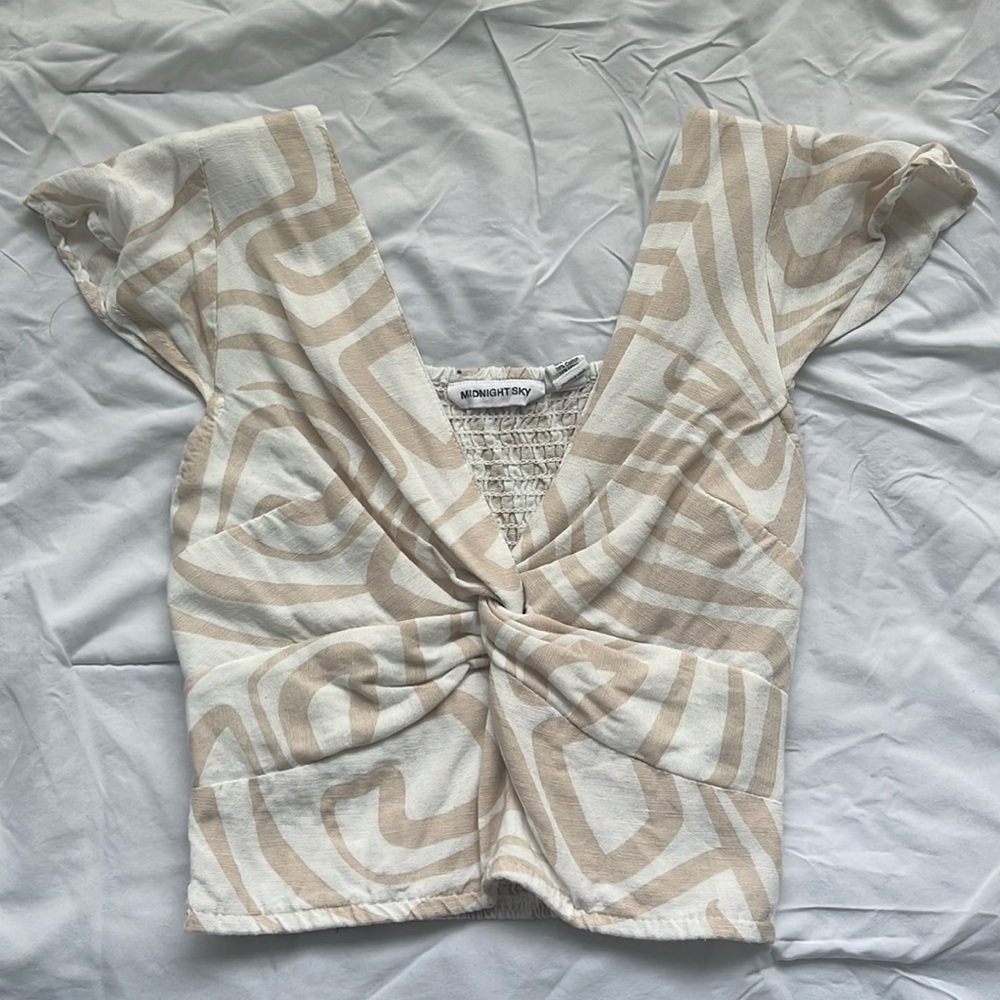 Midnight Sky Swirl Top